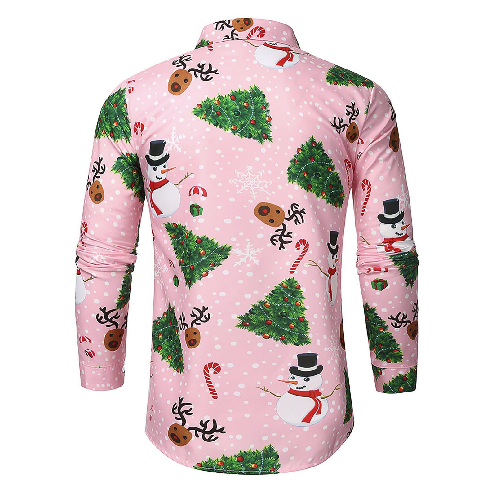 Men's Christmas Long Sleeve Shirt - Image 2