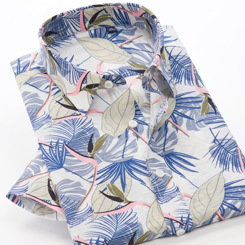 Men's Plus Size Hawaiian Style Shirt - Image 6
