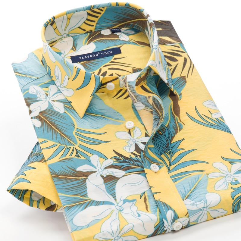 Men's Plus Size Hawaiian Style Shirt - Image 5