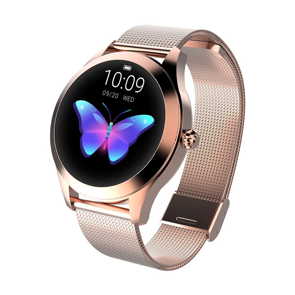 Pink Butterfly Smart Watch