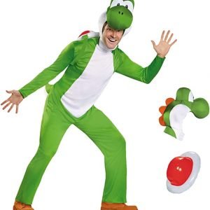 Disguise Adult Yoshi Deluxe Costume Costume outfit