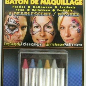 6 Pearlescent Pearl Colors Face Makeup Stix Face