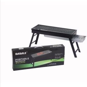 Click image to open expanded view      JAZ Portable Grill - Portable Folding Barbecue Grill, Camping Grill, Best Portable Grill, Small Portable Grill