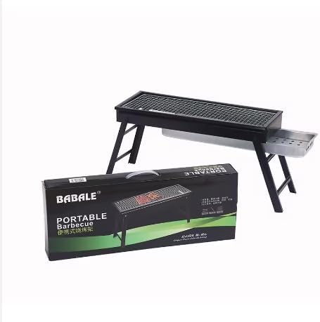 Click image to open expanded view JAZ Portable Grill - Portable Folding Barbecue Grill, Camping Grill, Best Portable Grill, Small Portable Grill